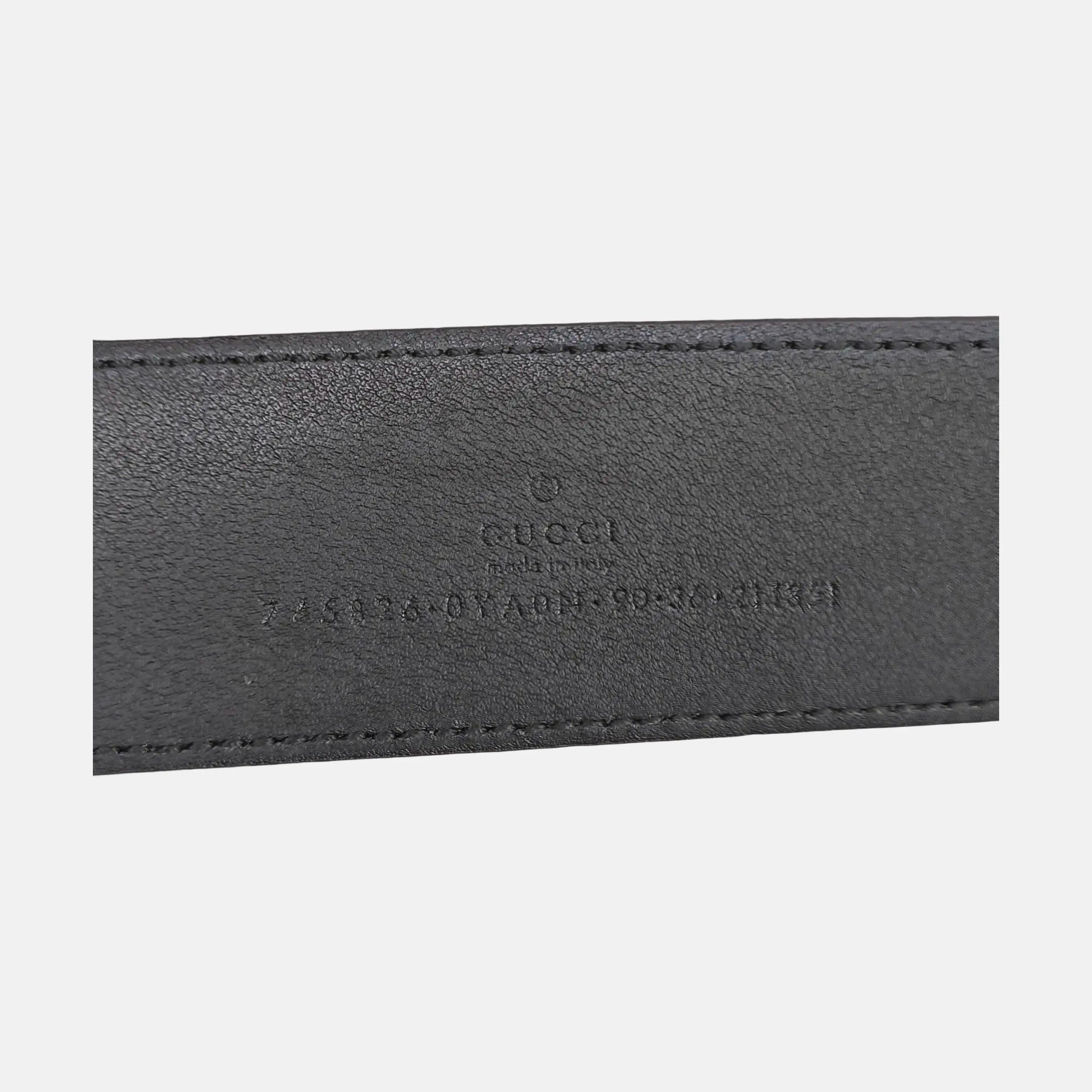 Leather Belt Black