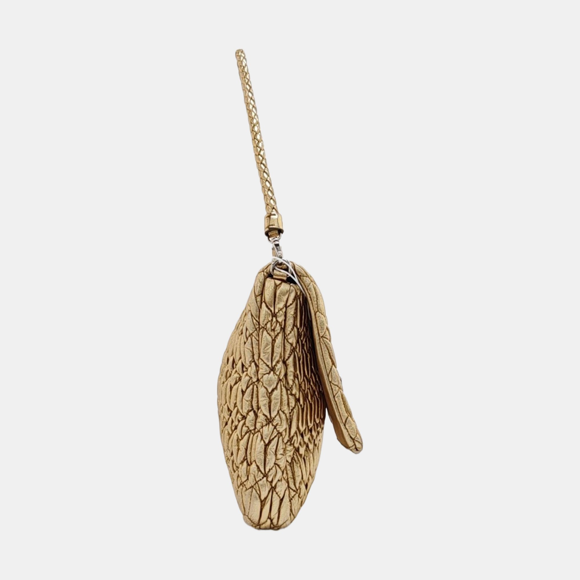 Crystal Lambskin Gold