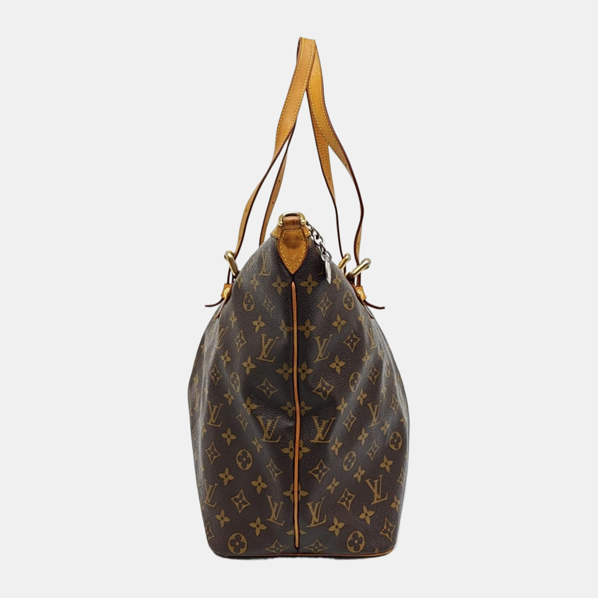 PALERMO GM Monogram Coated Canvas Brown
