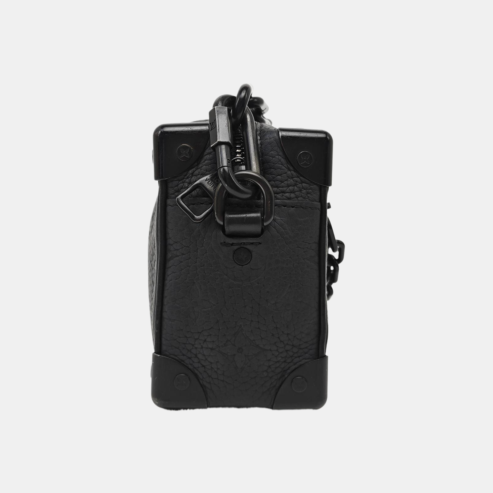 SOFT TRUNK Mini Monogram Calfskin Black
