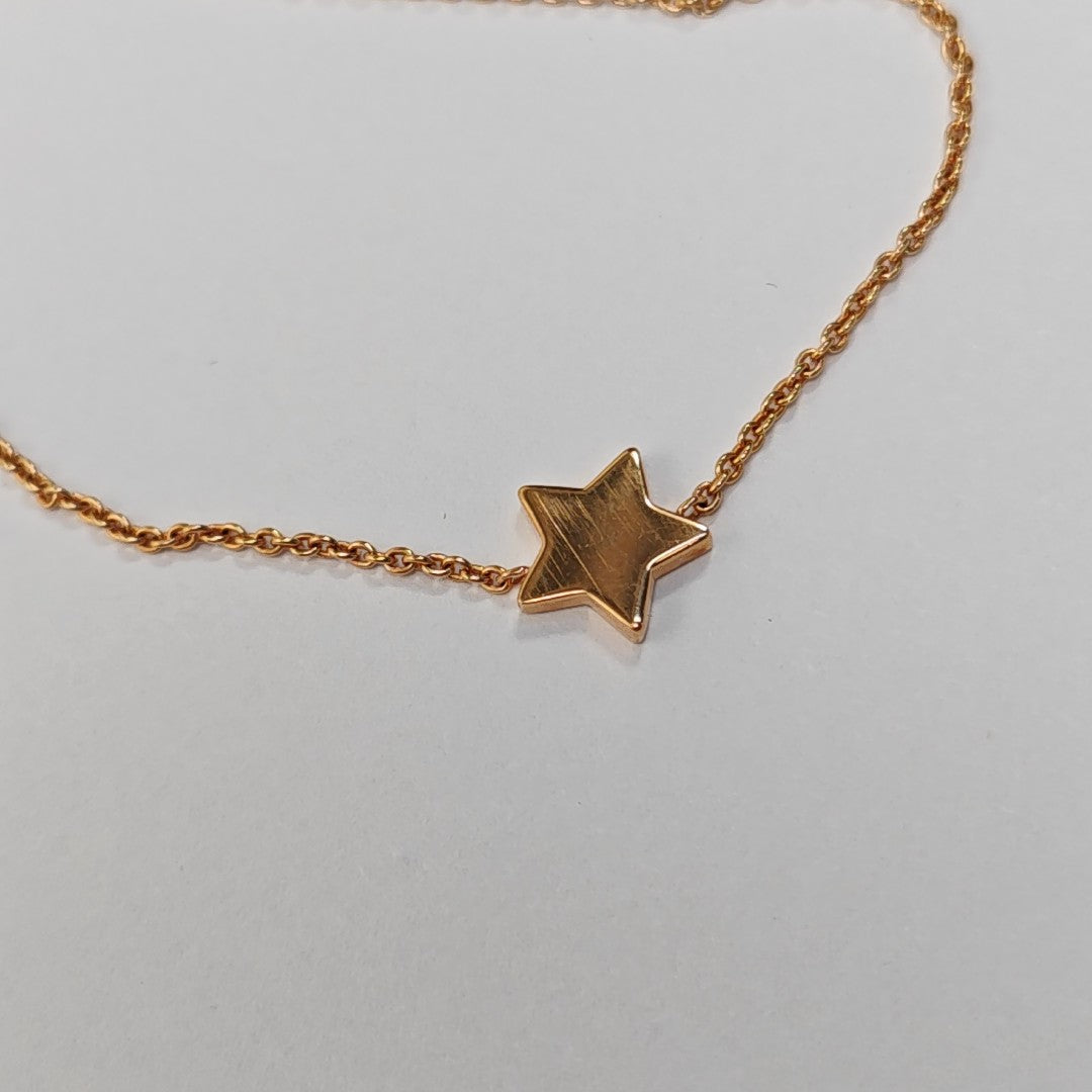 925 Sterling Silver Rose Gold Bracelet