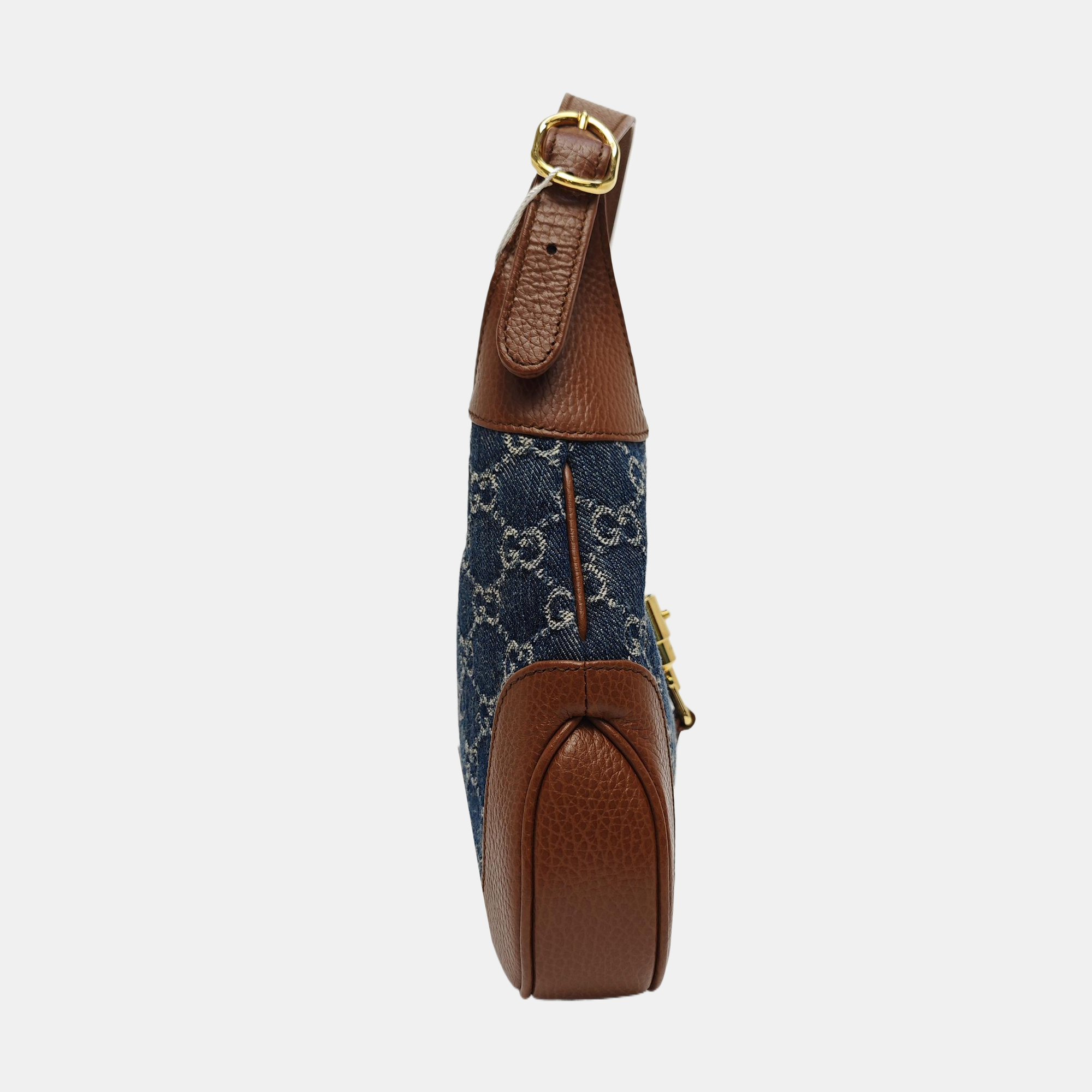 Jackie 1961 Small Monogram Denim Blue