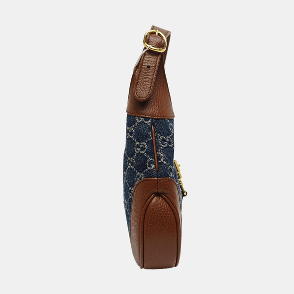 Jackie 1961 Small Monogram Denim Blue