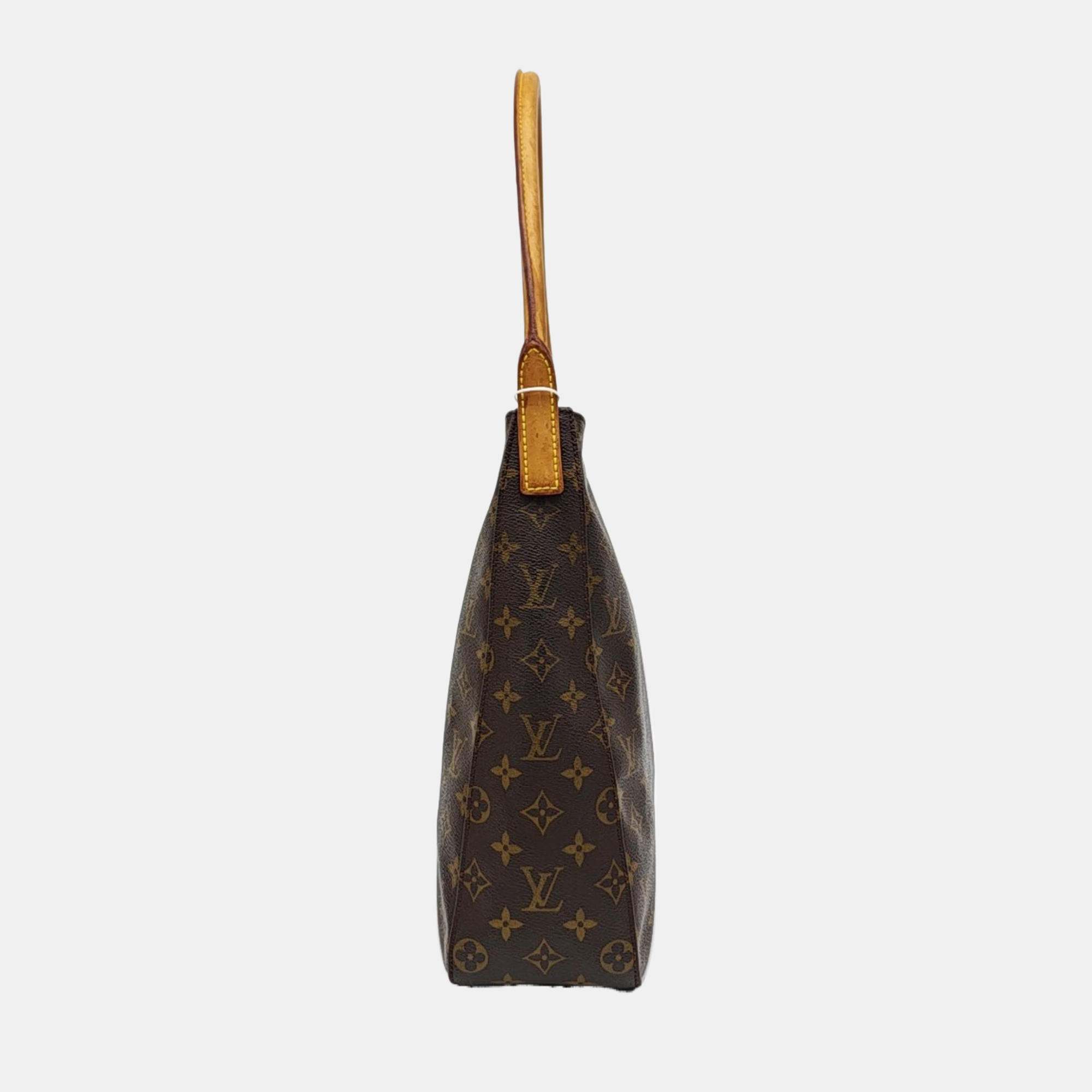 LOOPING GM Monogram Coated Canvas Brown