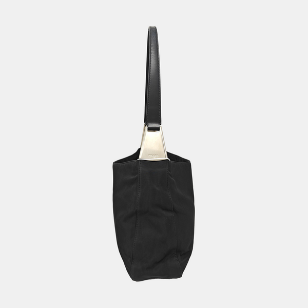 Nylon Tote Bag Black