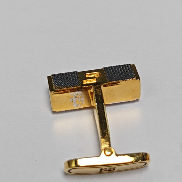 Metal Cufflink Gold