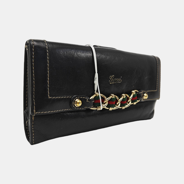 Calfskin Wallet Black
