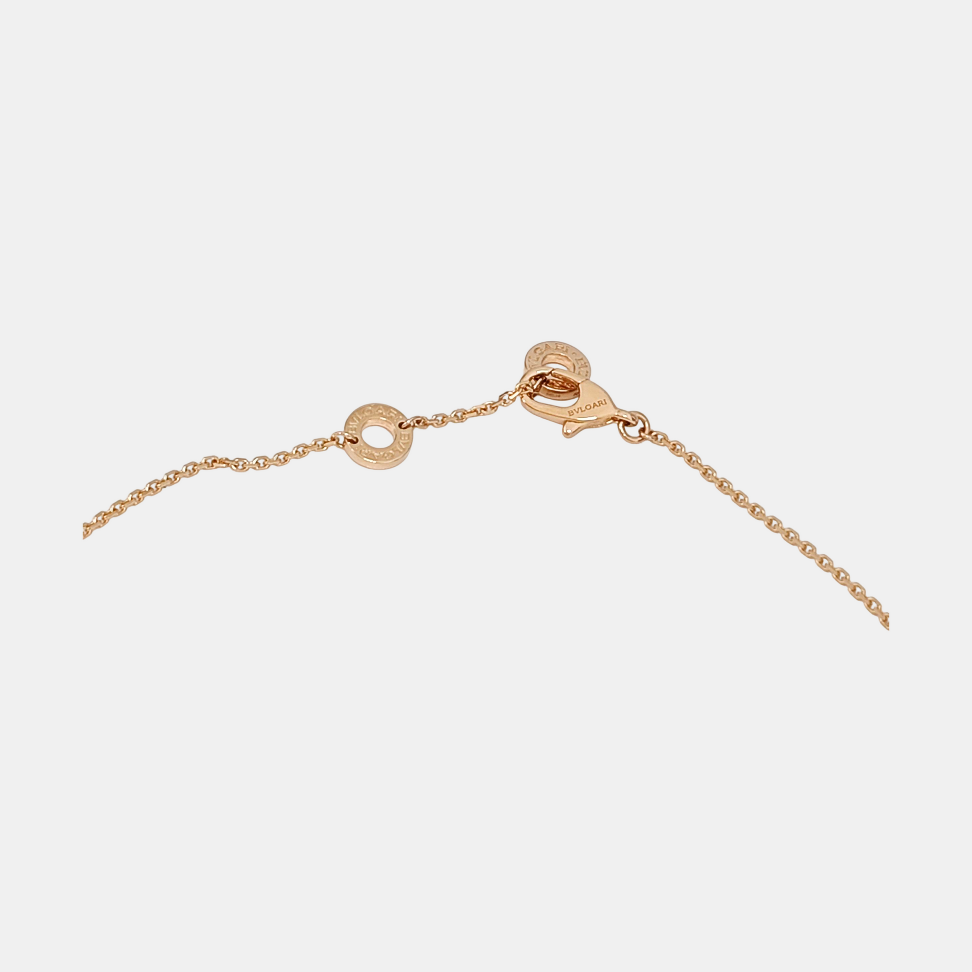 DIVAS' DREAM 18k Rose Gold Green Necklace