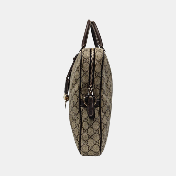 Duffle Monogram Coated Canvas Beige