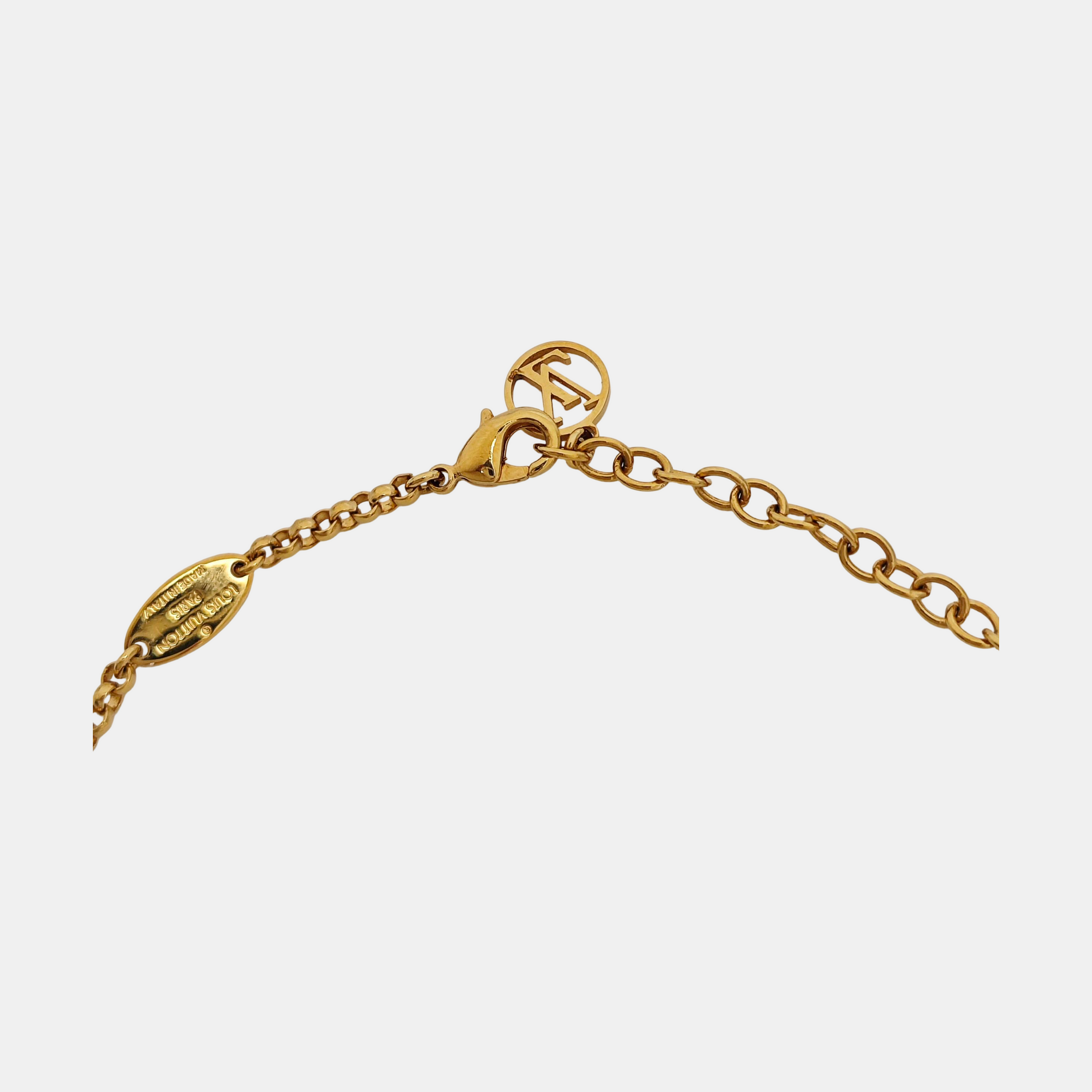 LV ICONIC Metal Gold Necklace