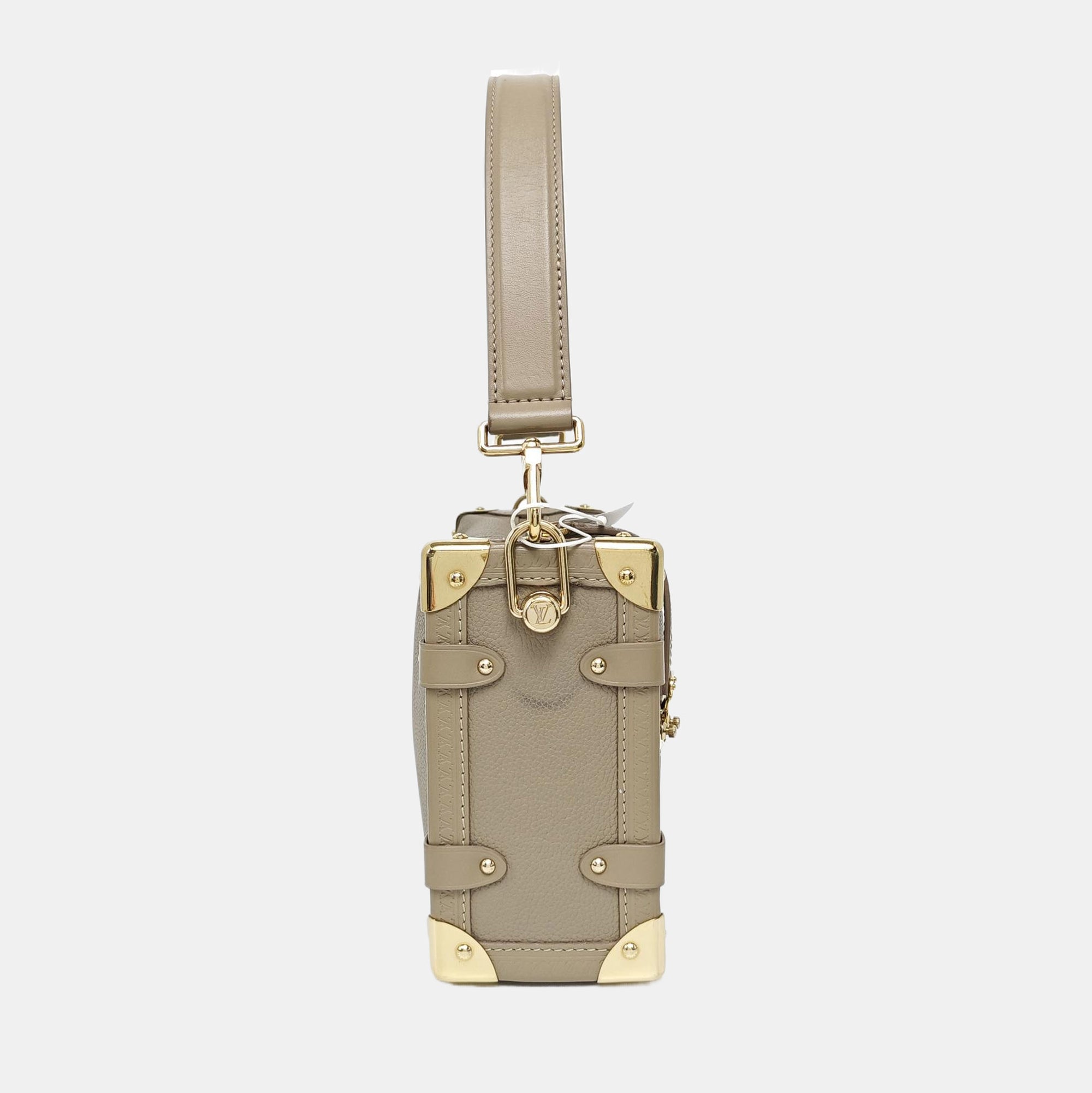 SIDE TRUNK MM Calfskin Gray