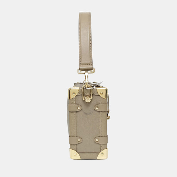 SIDE TRUNK MM Calfskin Gray