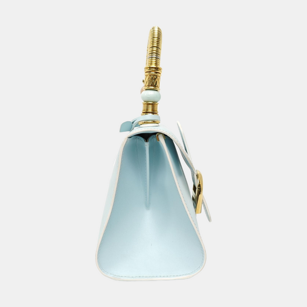 Brillant Mini Calfskin Blue