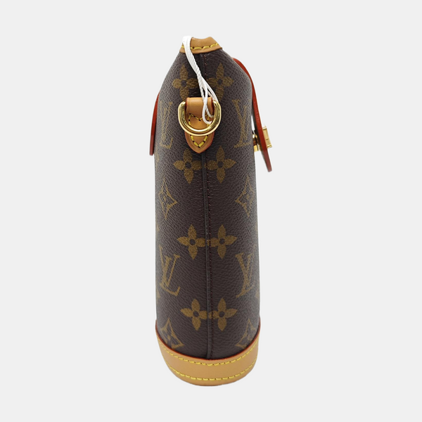 FOLD ME Monogram Coated Canvas Brown