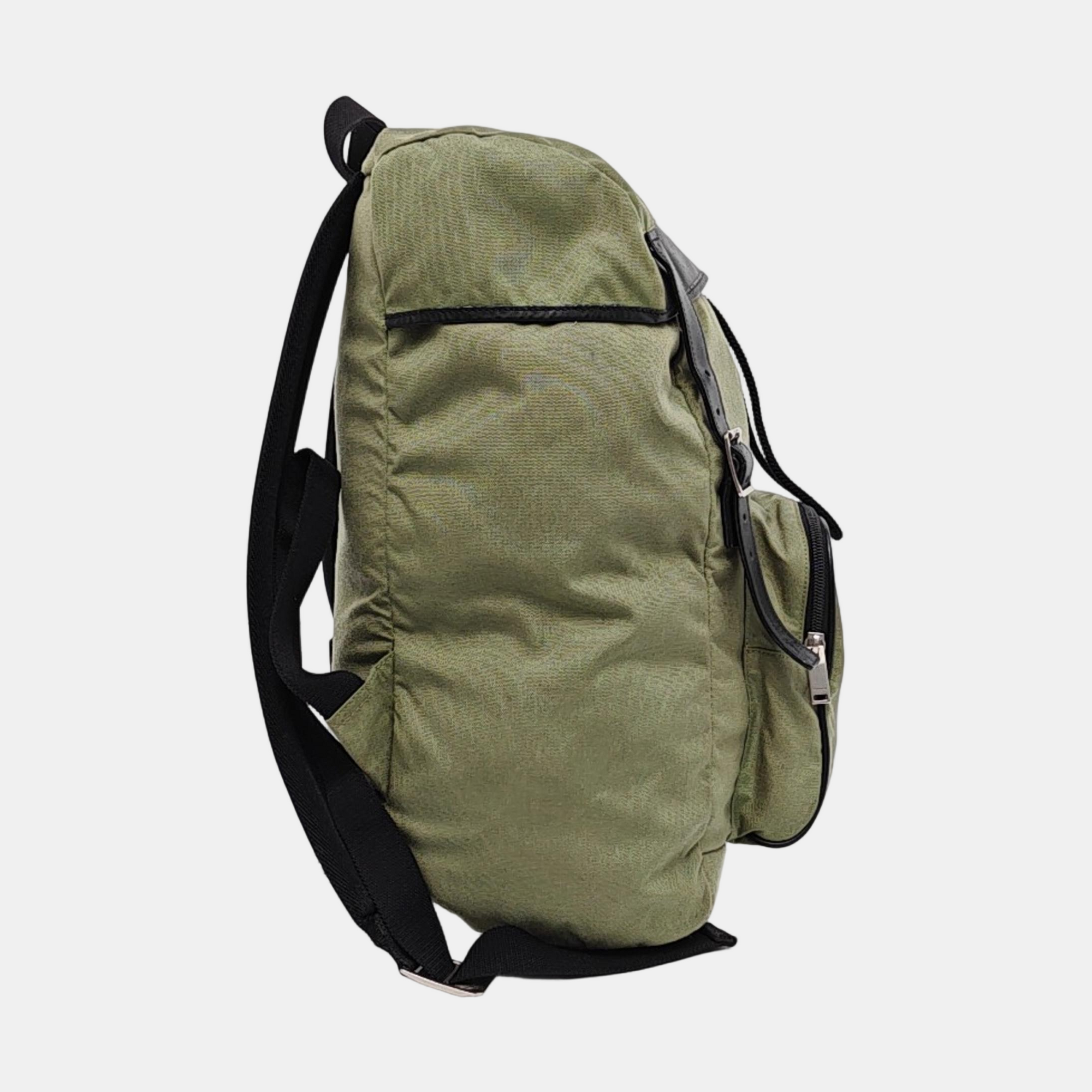 Canvas Backpack Green