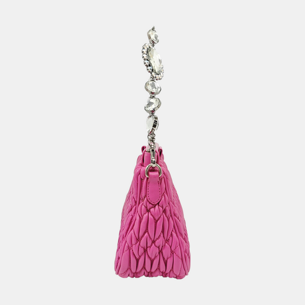 Matelassé Quilted Lambskin Pink