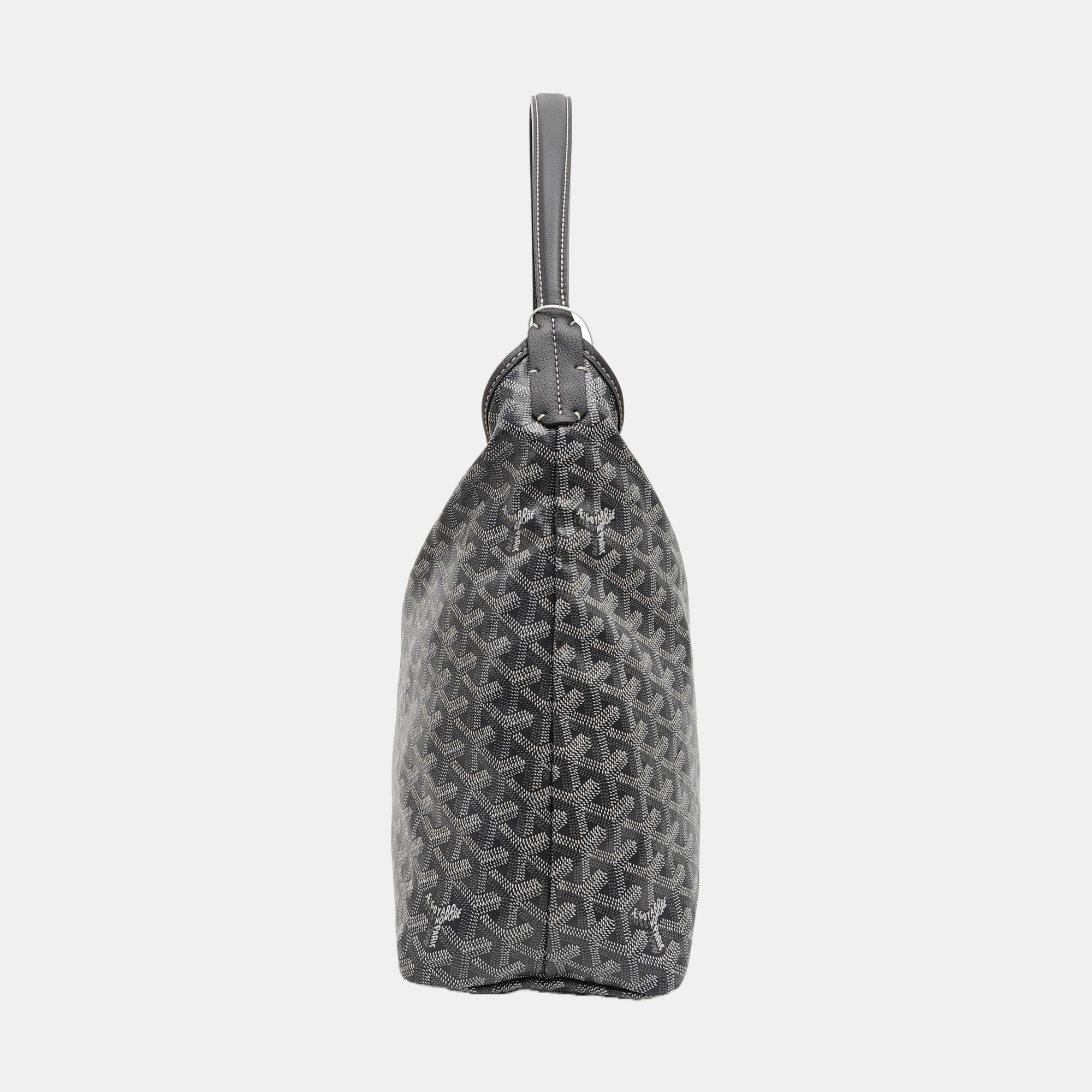 Hobo Coated Canvas Gray
