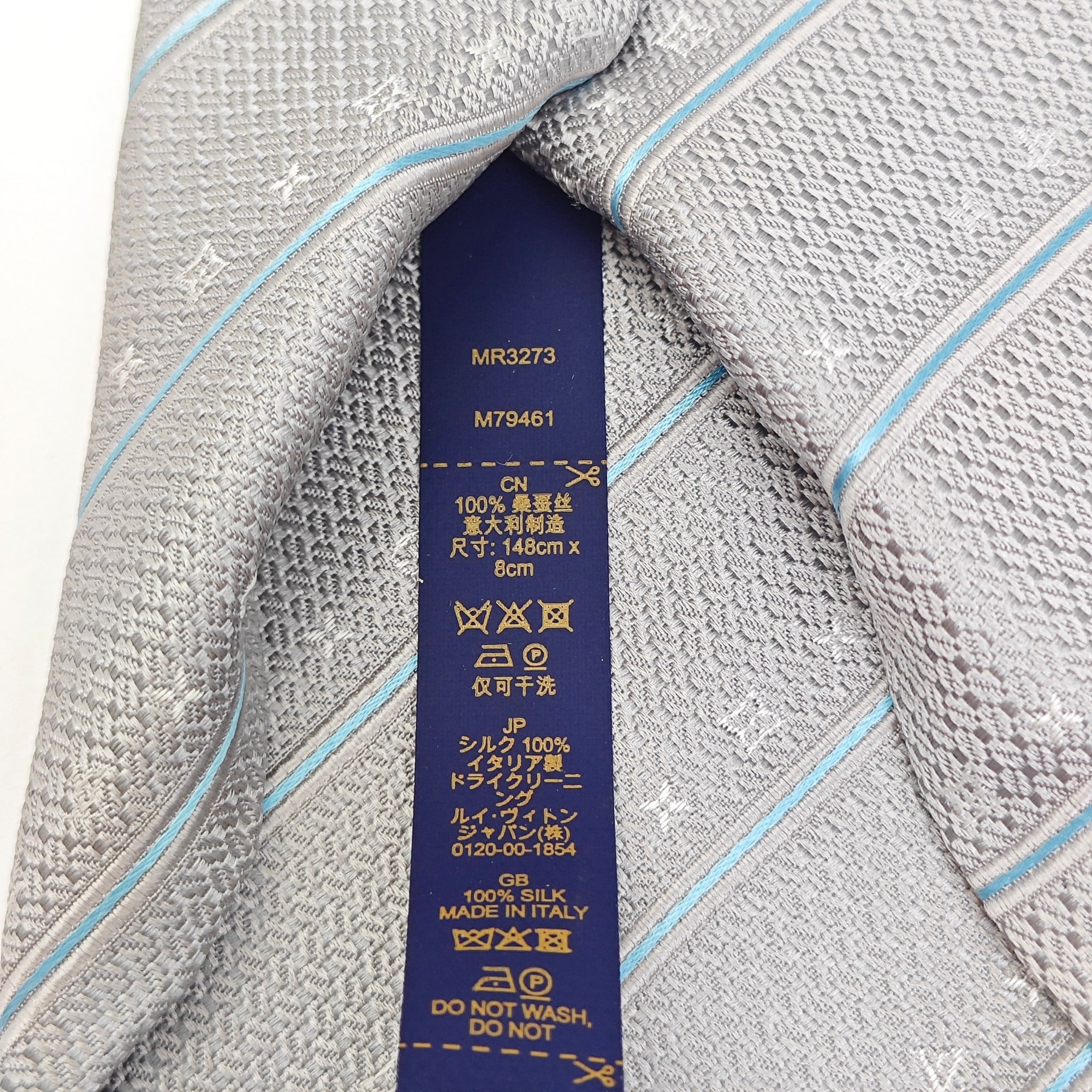 Mulberry Silk Tie Gray