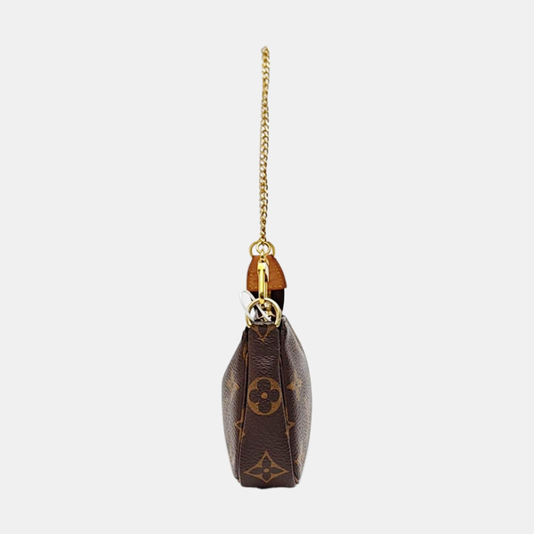 ACCESSOIRES Mini Monogram Coated Canvas Brown