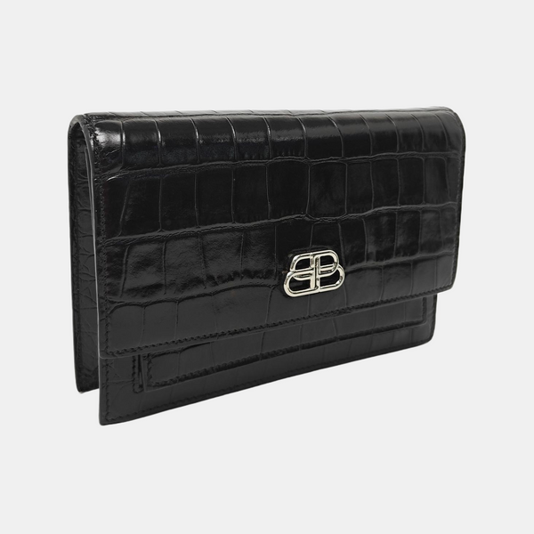 Sharp Calfskin Black