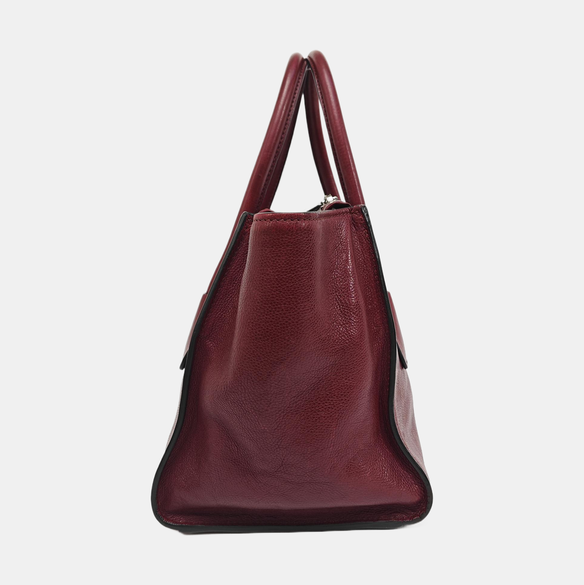 Calfskin Tote Bag Red