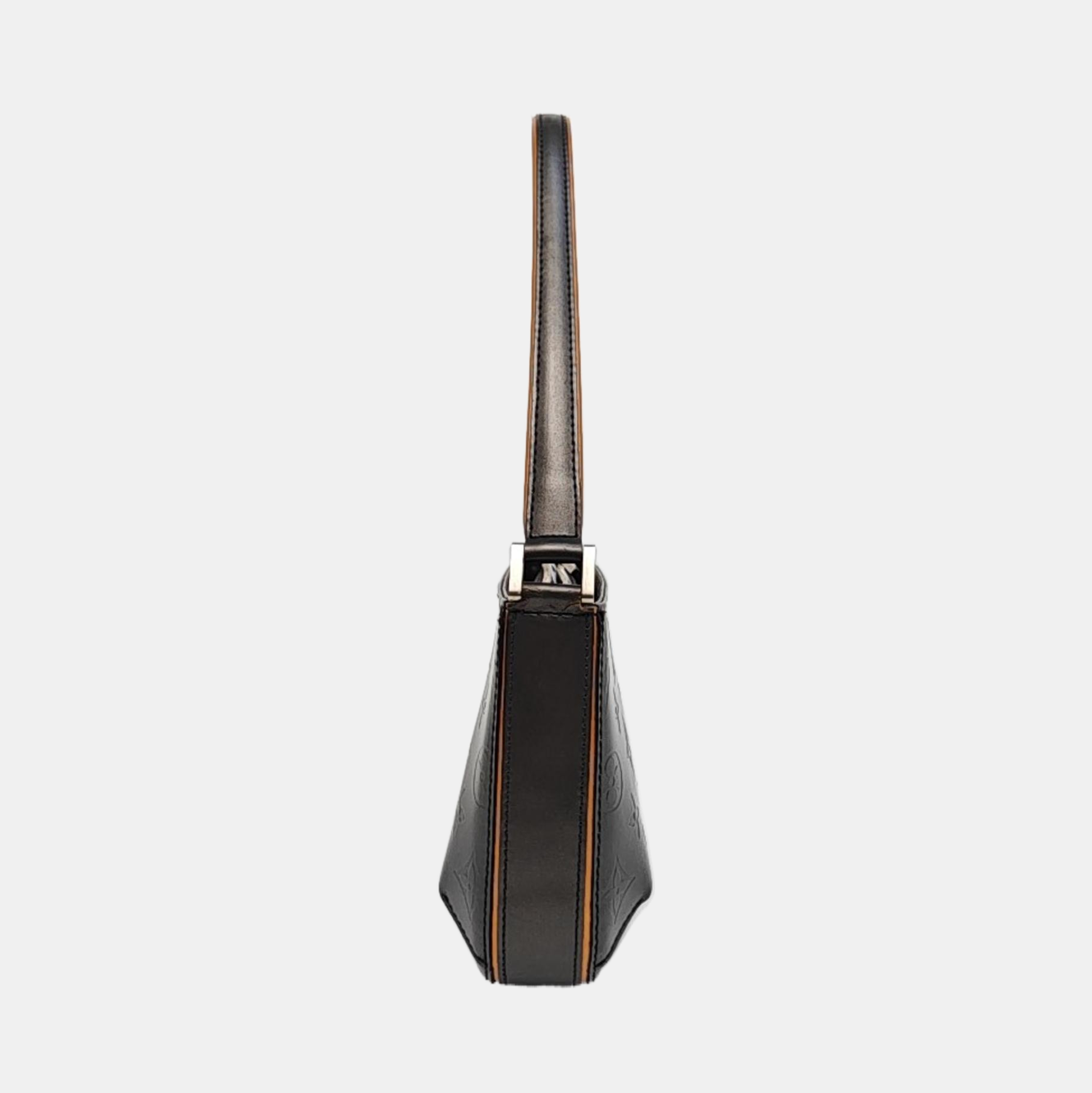 FOWLER Monogram Calfskin Gray
