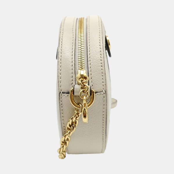 Ophidia Mini Calfskin White