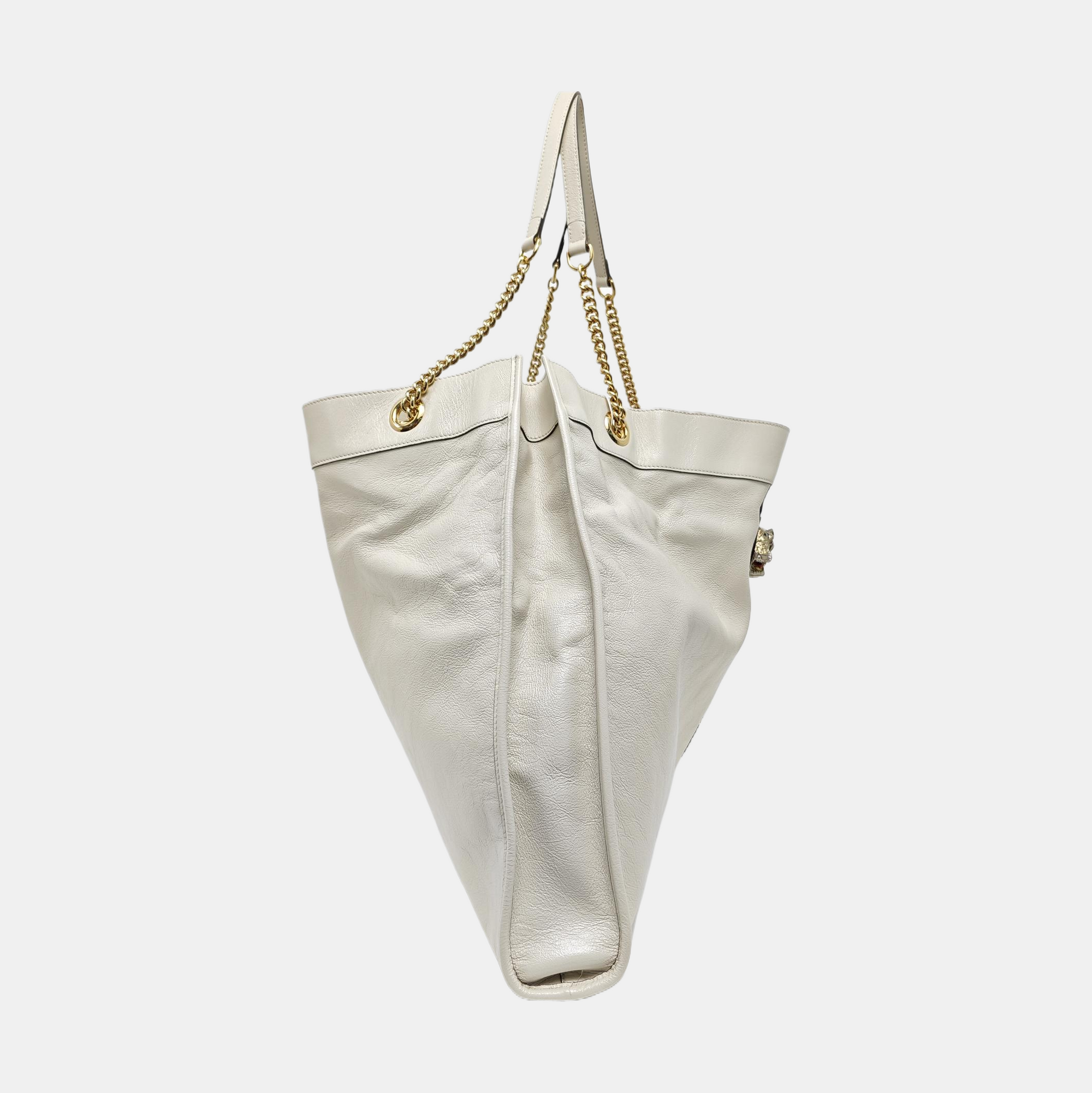 Rajah Calfskin White