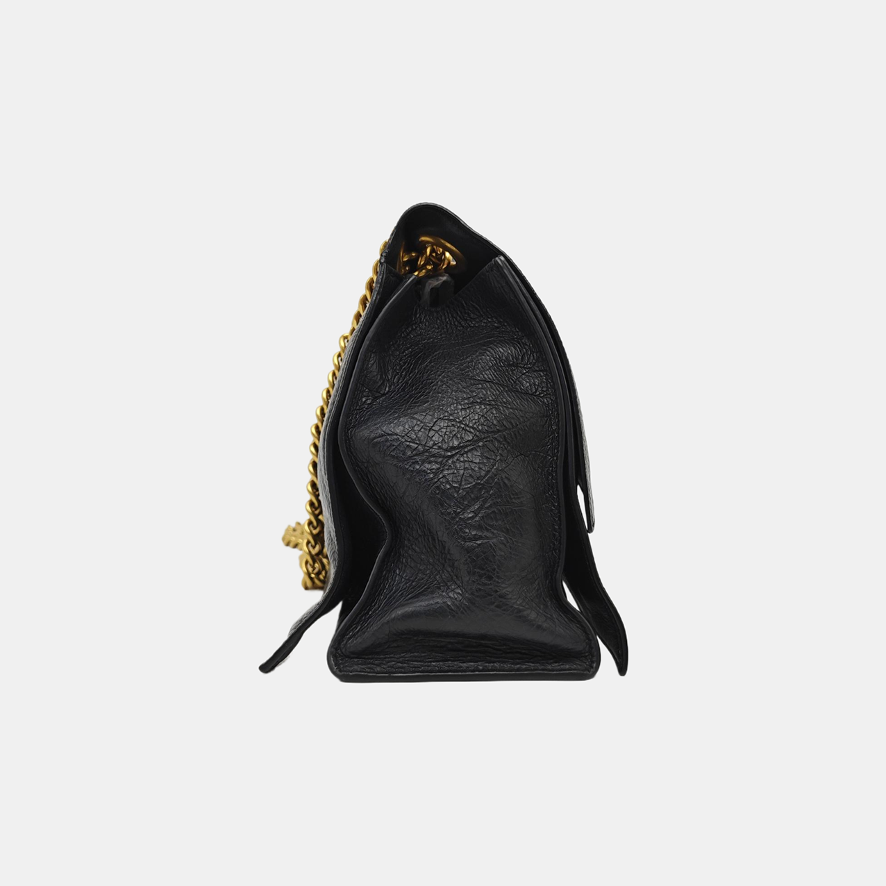 Crush Medium Calfskin Black