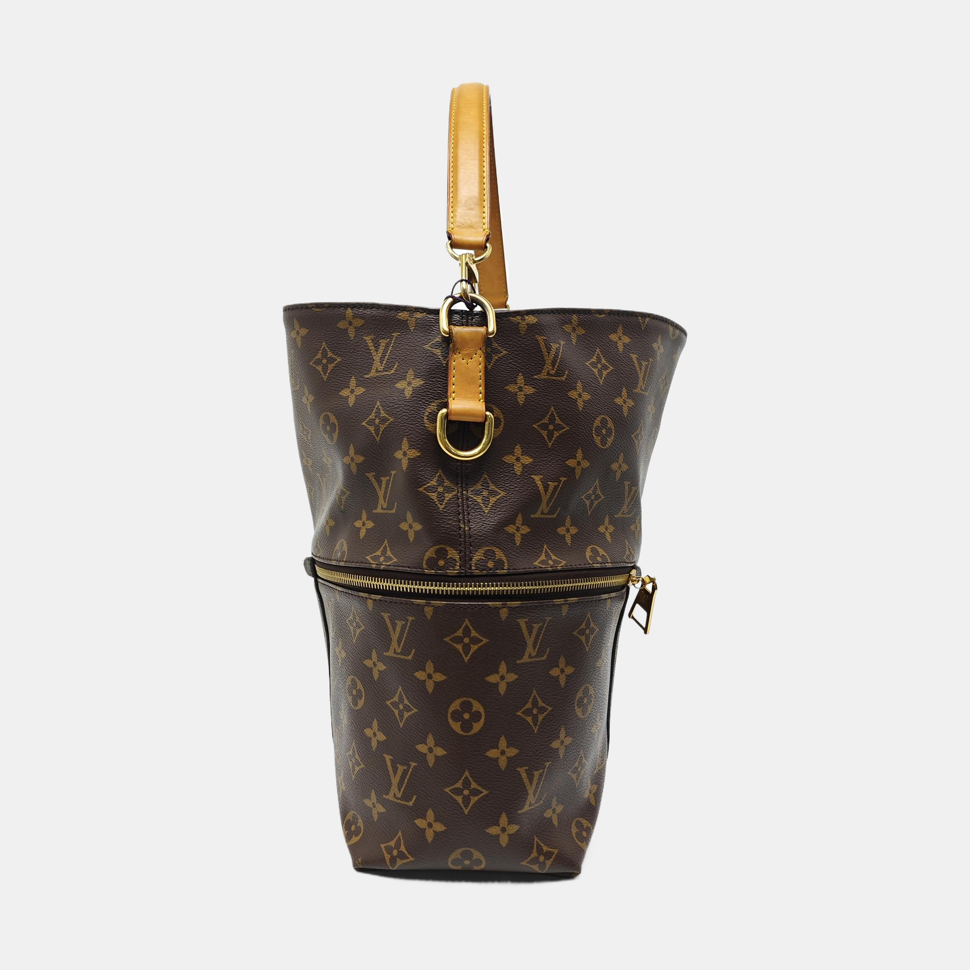 MELIE Monogram Coated Canvas Brown