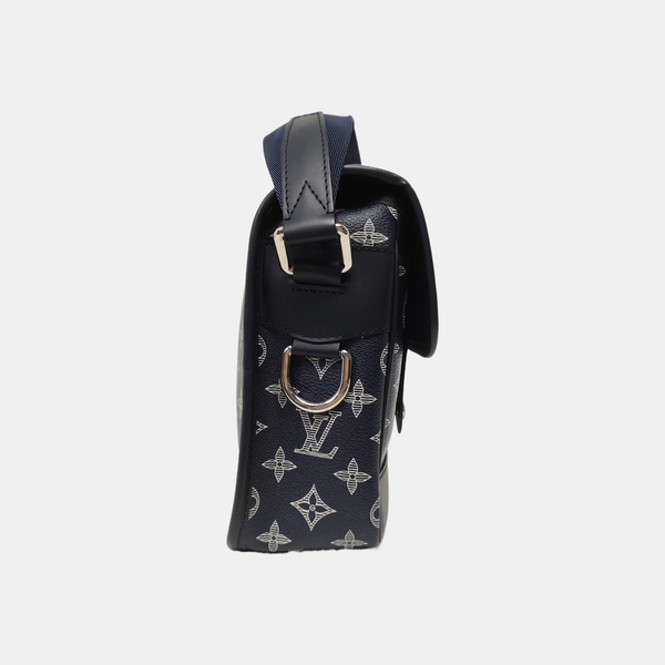 SAVANE PM Monogram Coated Canvas Blue