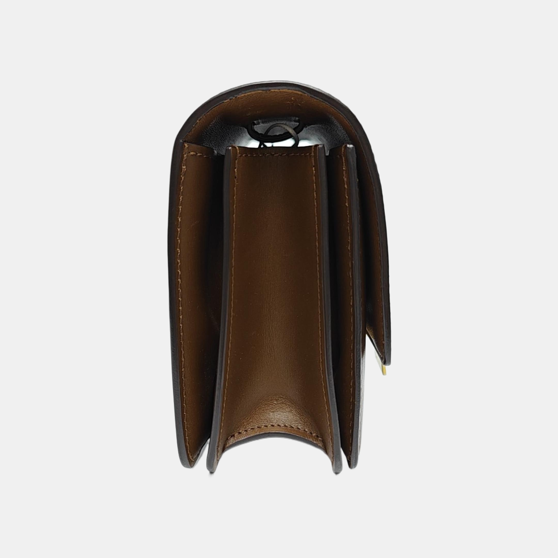CLASSIC BOX Mini Calfskin Brown