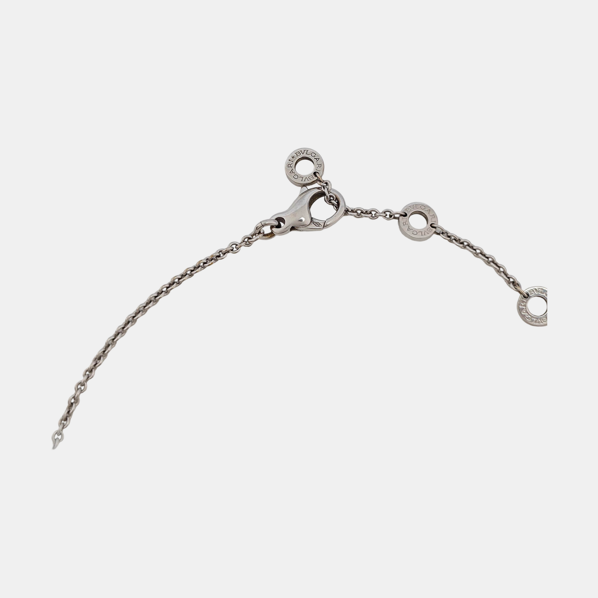 PARENTESI 18k White Gold Silver Necklace