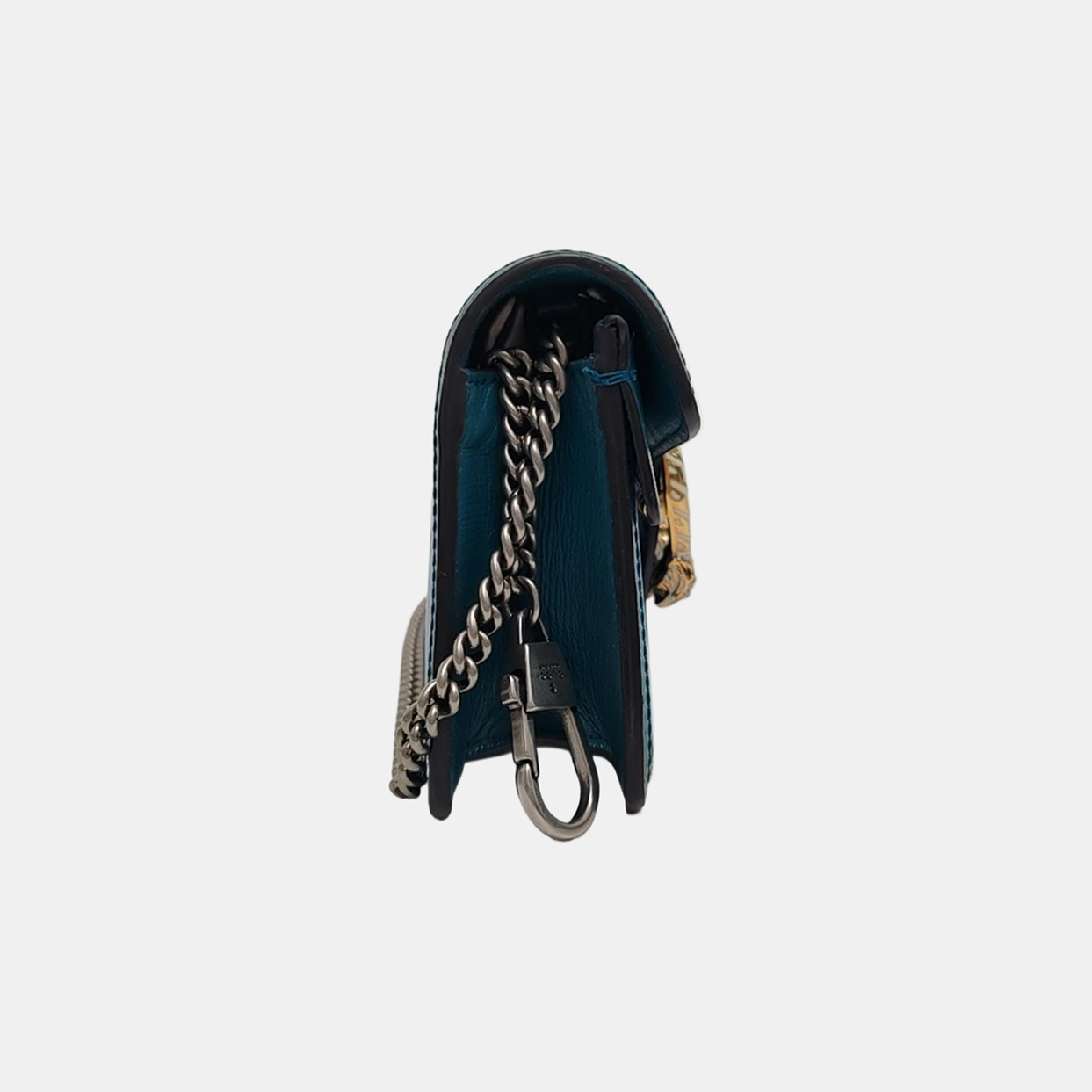 Dionysus Super Mini Calfskin Blue