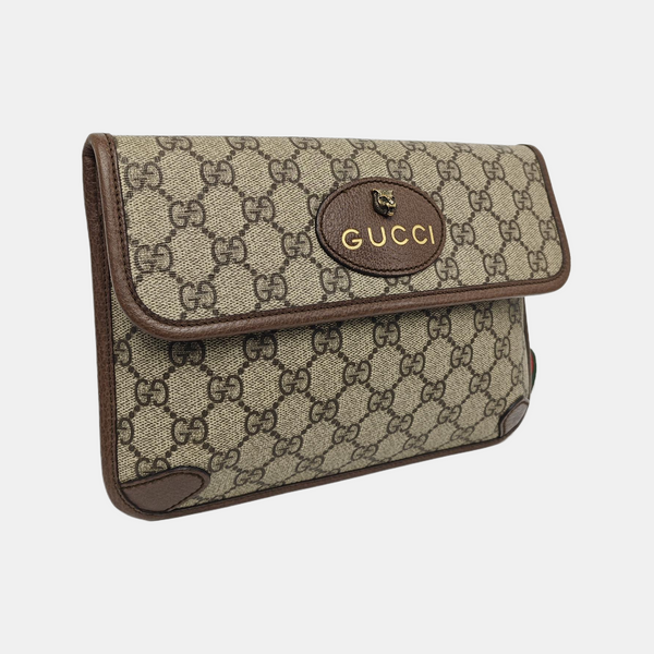 Neo Vintage Monogram Coated Canvas Beige