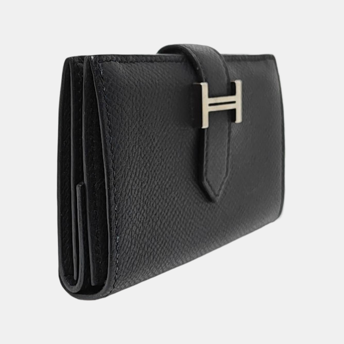 Bearn Mini Epsom Black Card Holder