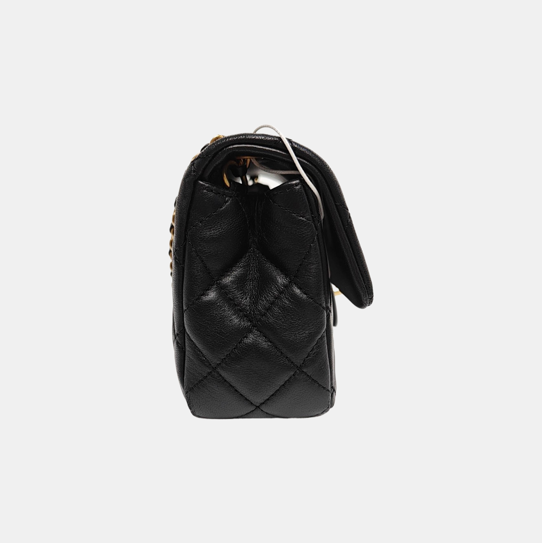 CLASSIC FLAP Mini Quilted Lambskin Black