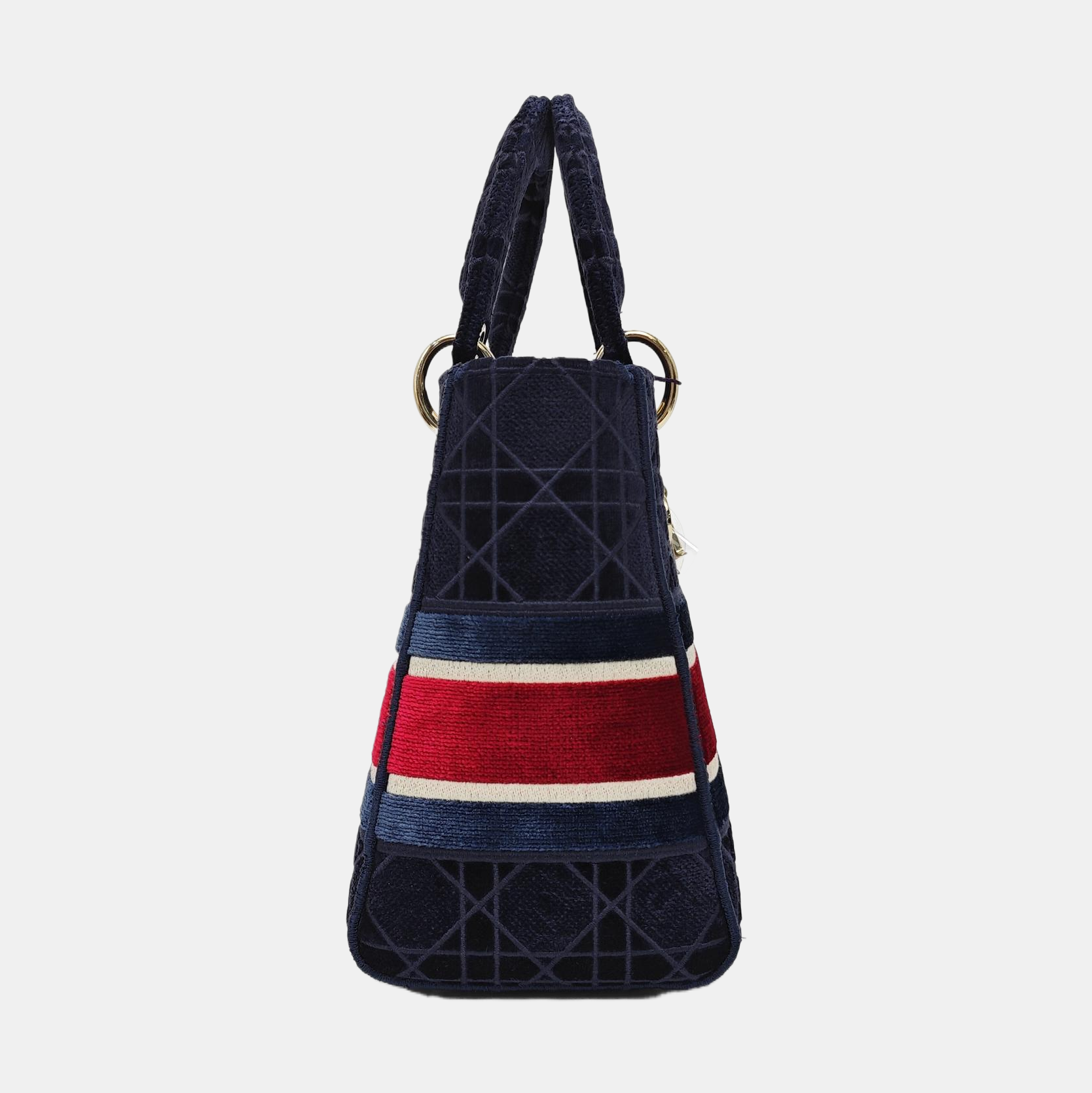 Lady D-Lite Cannage Velvet Blue