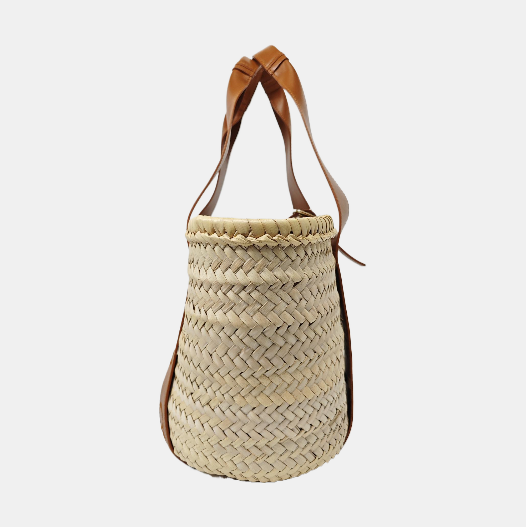 Basket Straw Beige