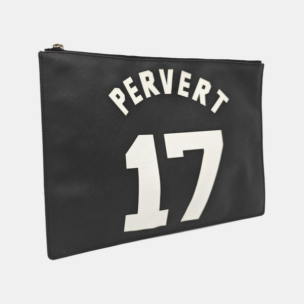 Calfskin Clutch Black