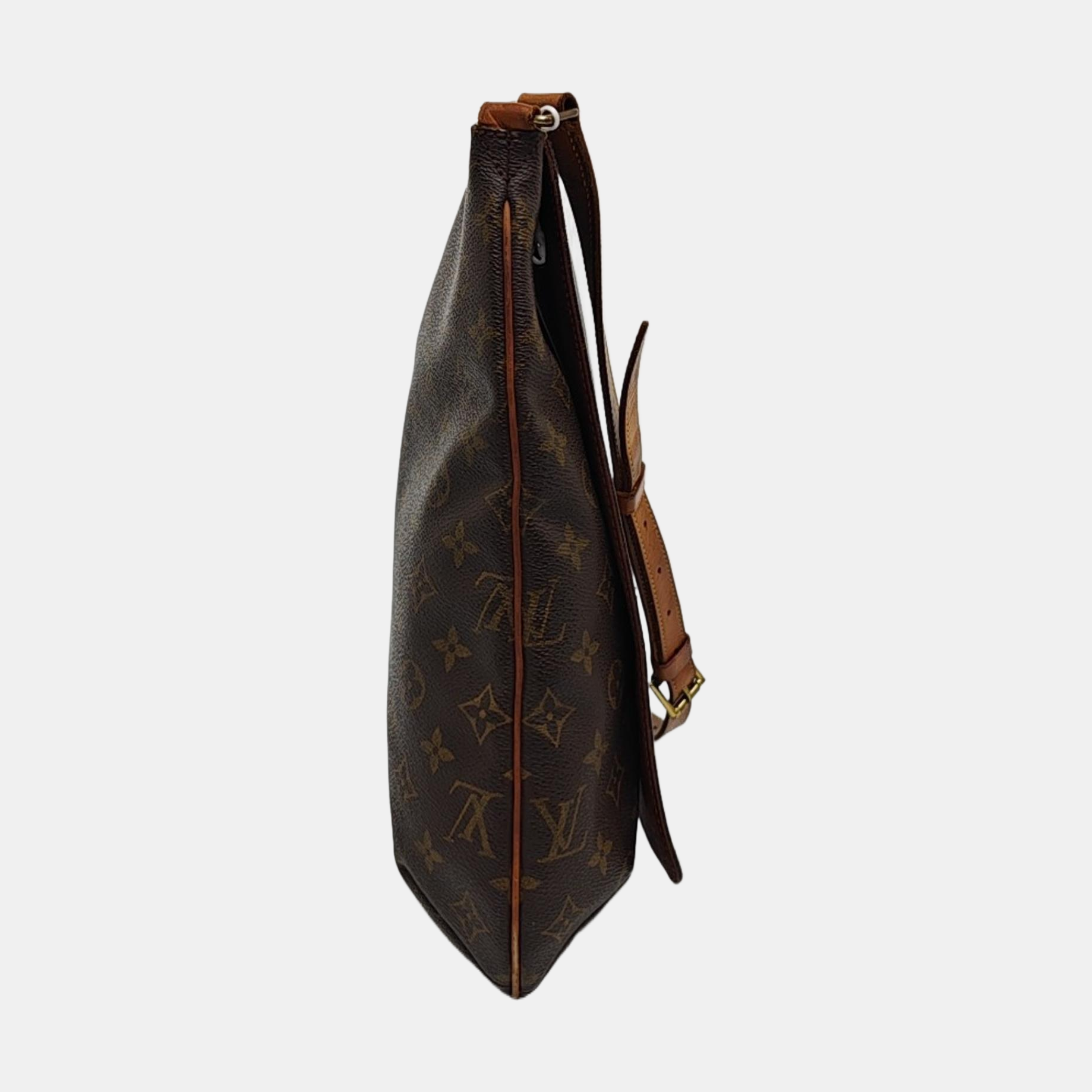 MUSETTE TANGO Monogram Coated Canvas Brown