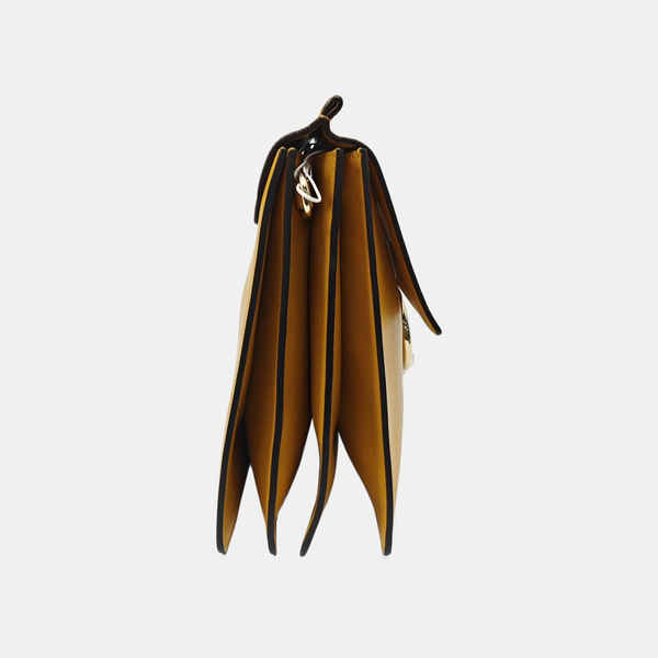 Faye Medium Calfskin Yellow