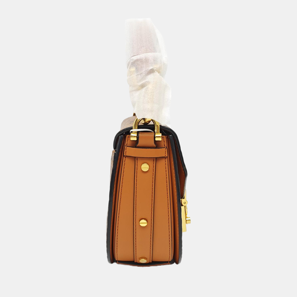 PATRICIA Mini Monogram Coated Canvas Brown