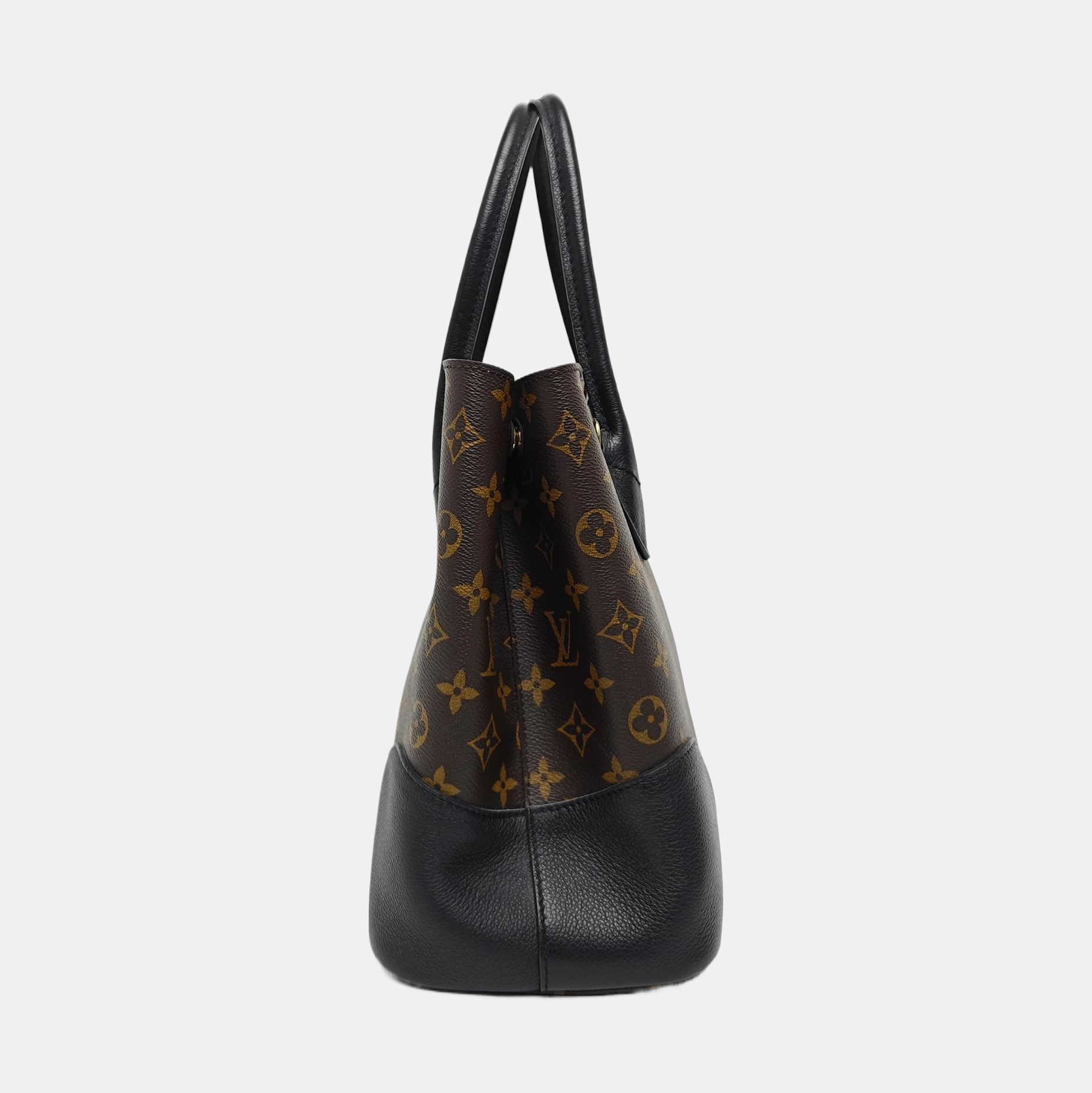 FLANDRIN Monogram Coated Canvas Brown