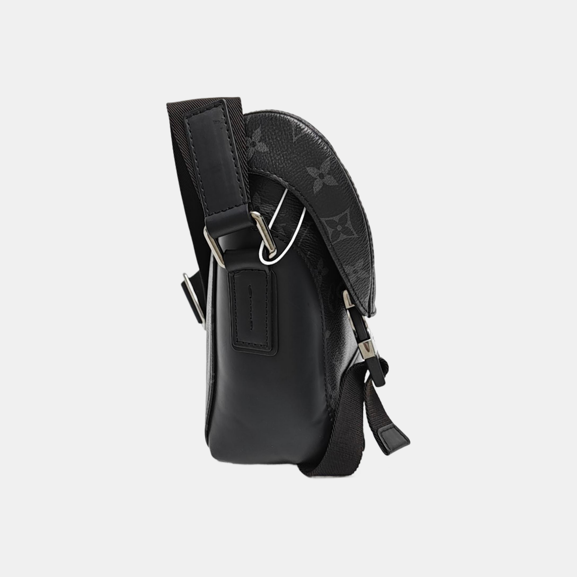 VOYAGER PM Monogram Coated Canvas Black