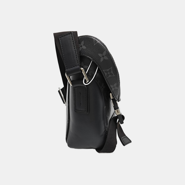 VOYAGER PM Monogram Coated Canvas Black