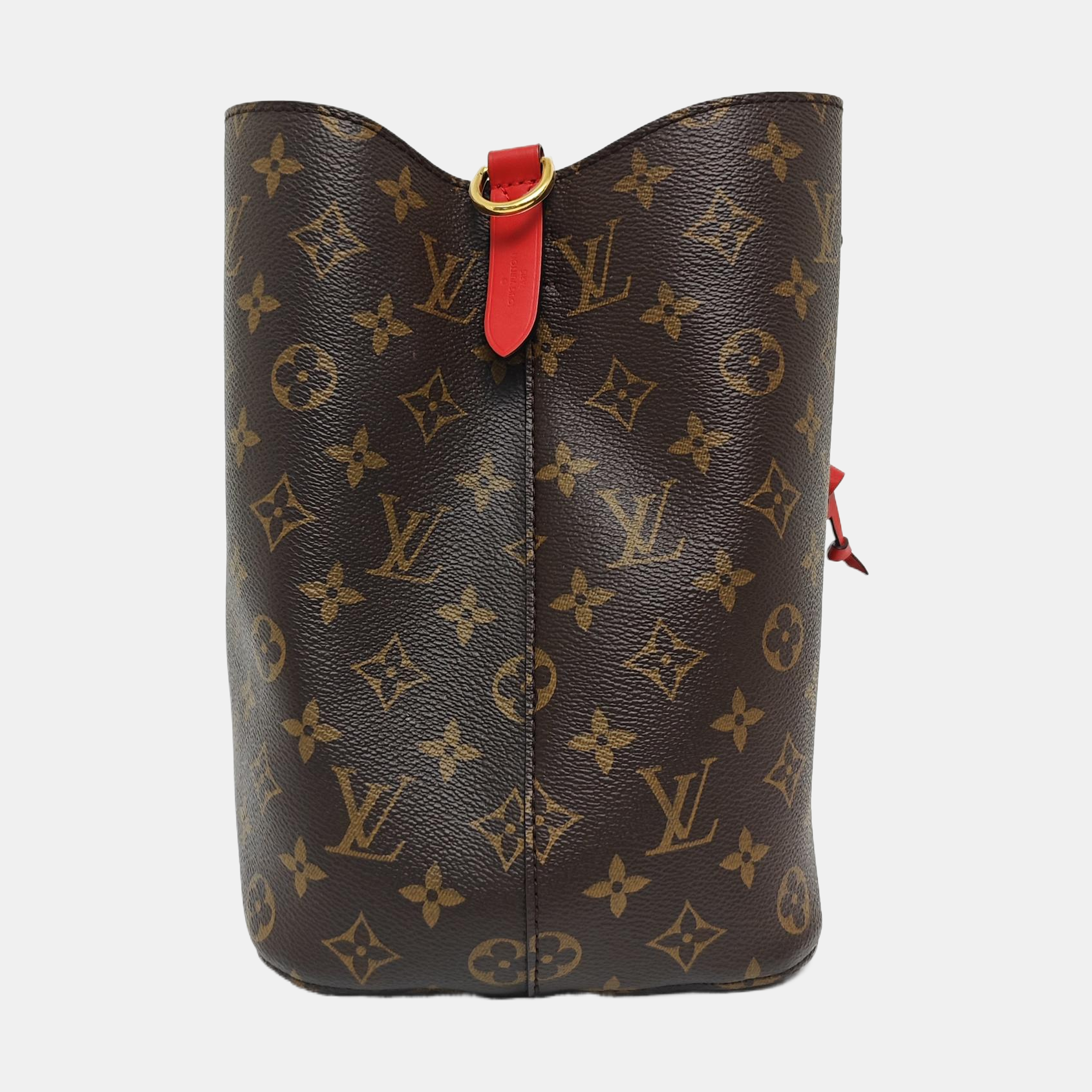 NÉONOÉ MM Monogram Coated Canvas Brown