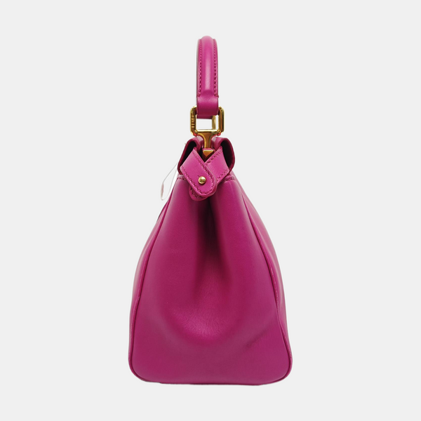 Peekaboo Mini Lambskin Red