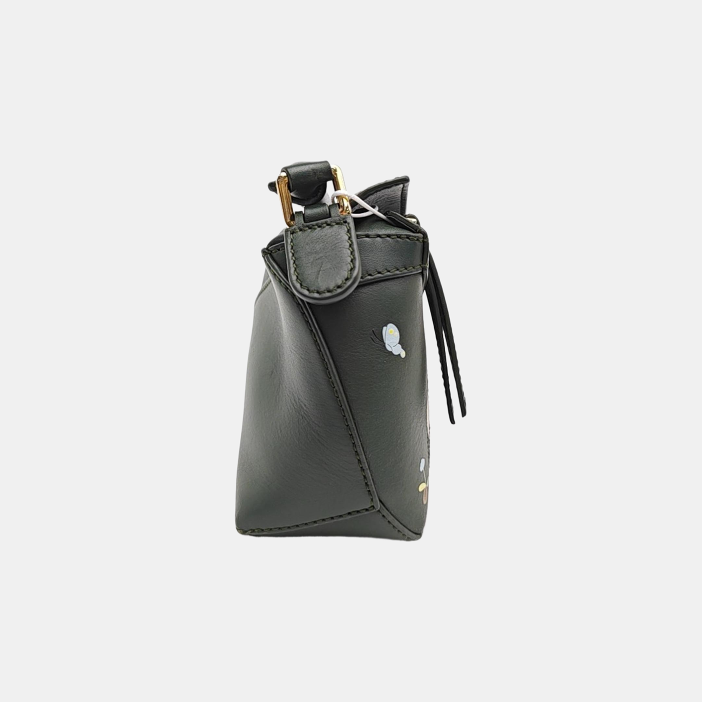 Puzzle Mini Calfskin Green