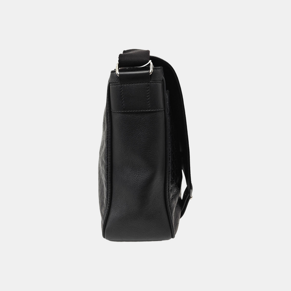 Calfskin Shoulder Bag Black